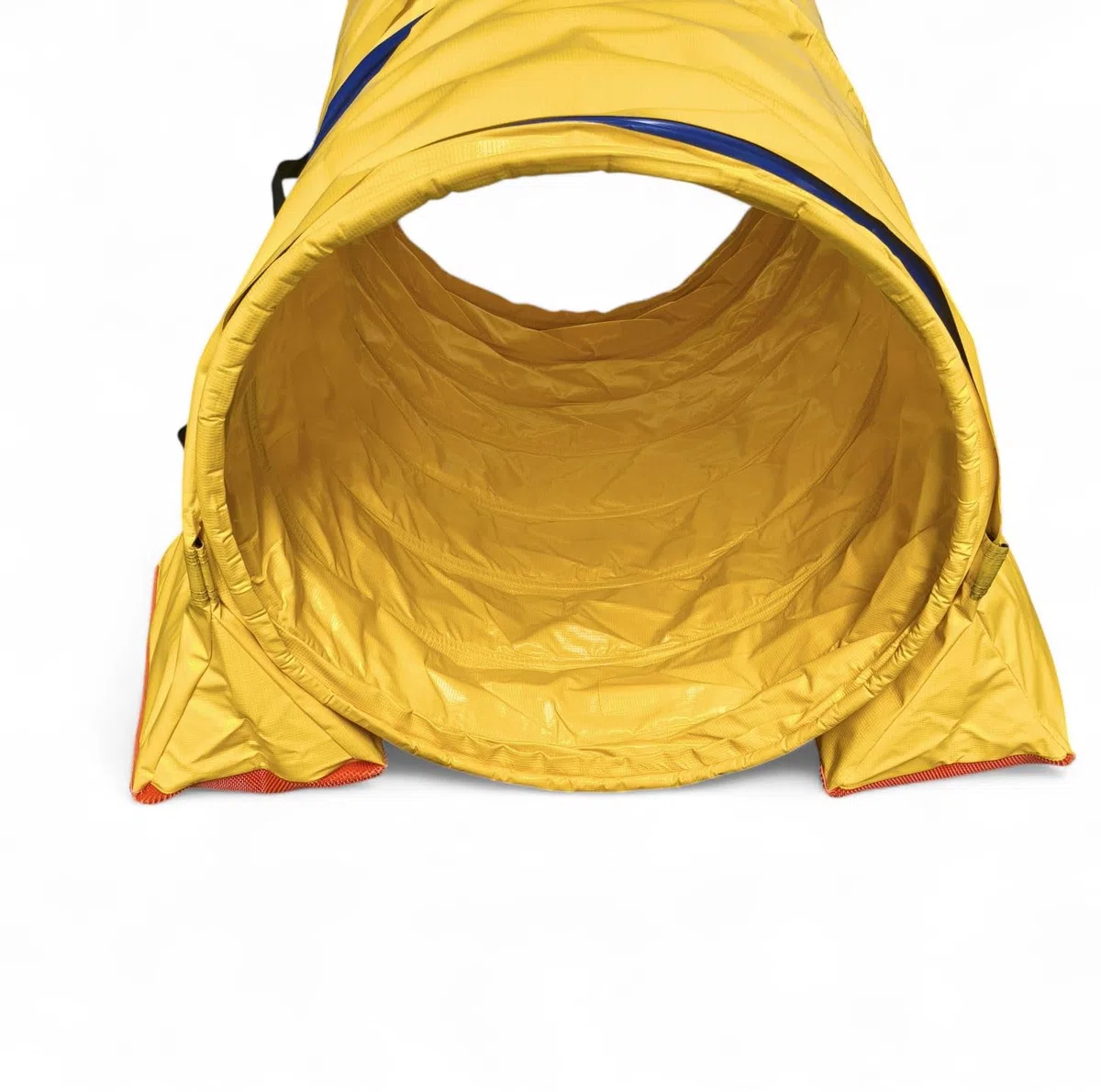 Callieway Hoopers Agility Tunnel Set “Profi”– Orig Tunnelset für JAD (2 STK.) für Hoopers & JAD Hundesport (60cmØ 100cm Länge, blau/gelb)