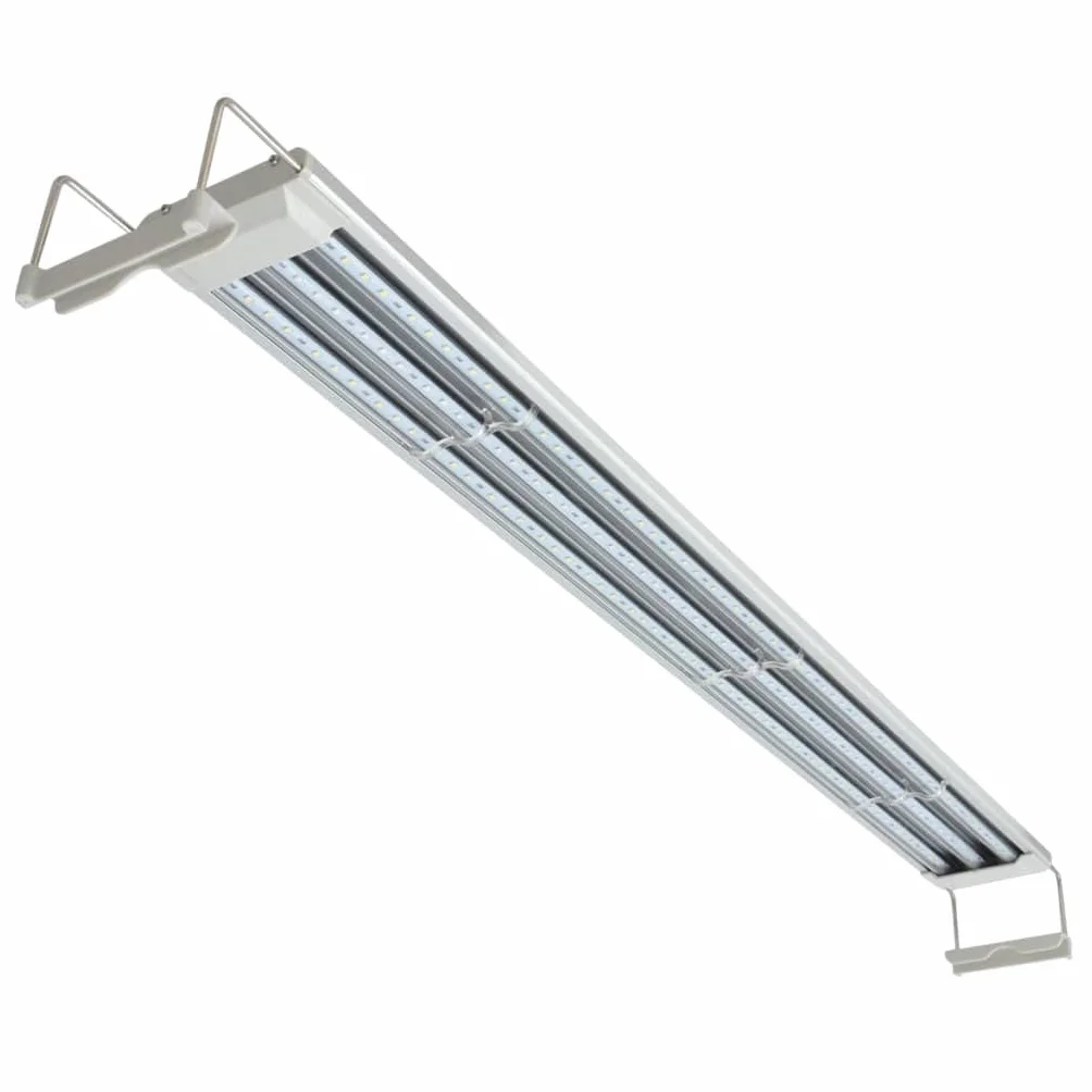 Aquarium-Beleuchtung LED Aluminiumlegierung 120-130 cm mit 189 LEDs wasserdicht IP67 dimmbar Tageslicht und Mondlicht für Süßwasser und Meerwasser Aquascaping Pflanzenwachstum
