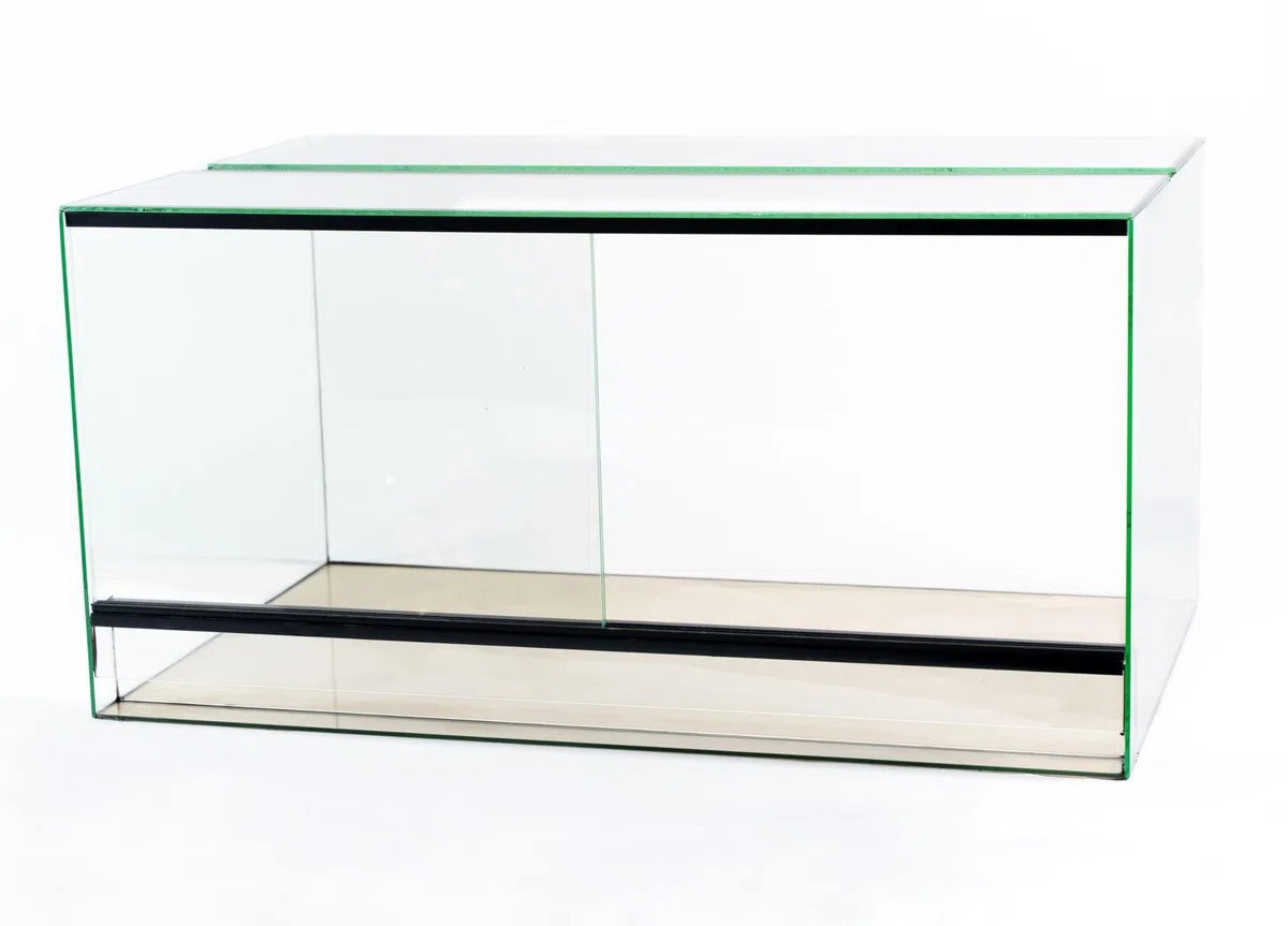 Glasterrarium 60x40x30 cm mit Schiebescheiben