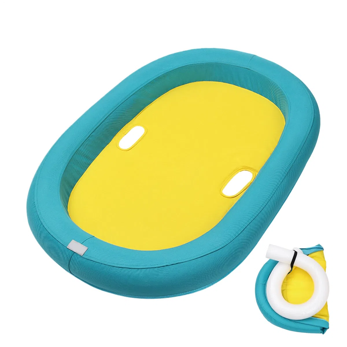 Hunde-Schwimminsel Schwimminsel Für Hunde | Leichte & Leckdichte Hundeschwimmmatte Für Garten, Teich Und Freizeit – Wasserspaß Im Freien