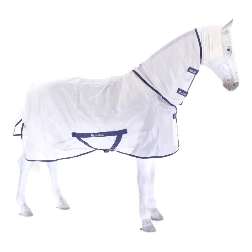 Bucas Freedom Full Neck 155 Silber Fliegendecke