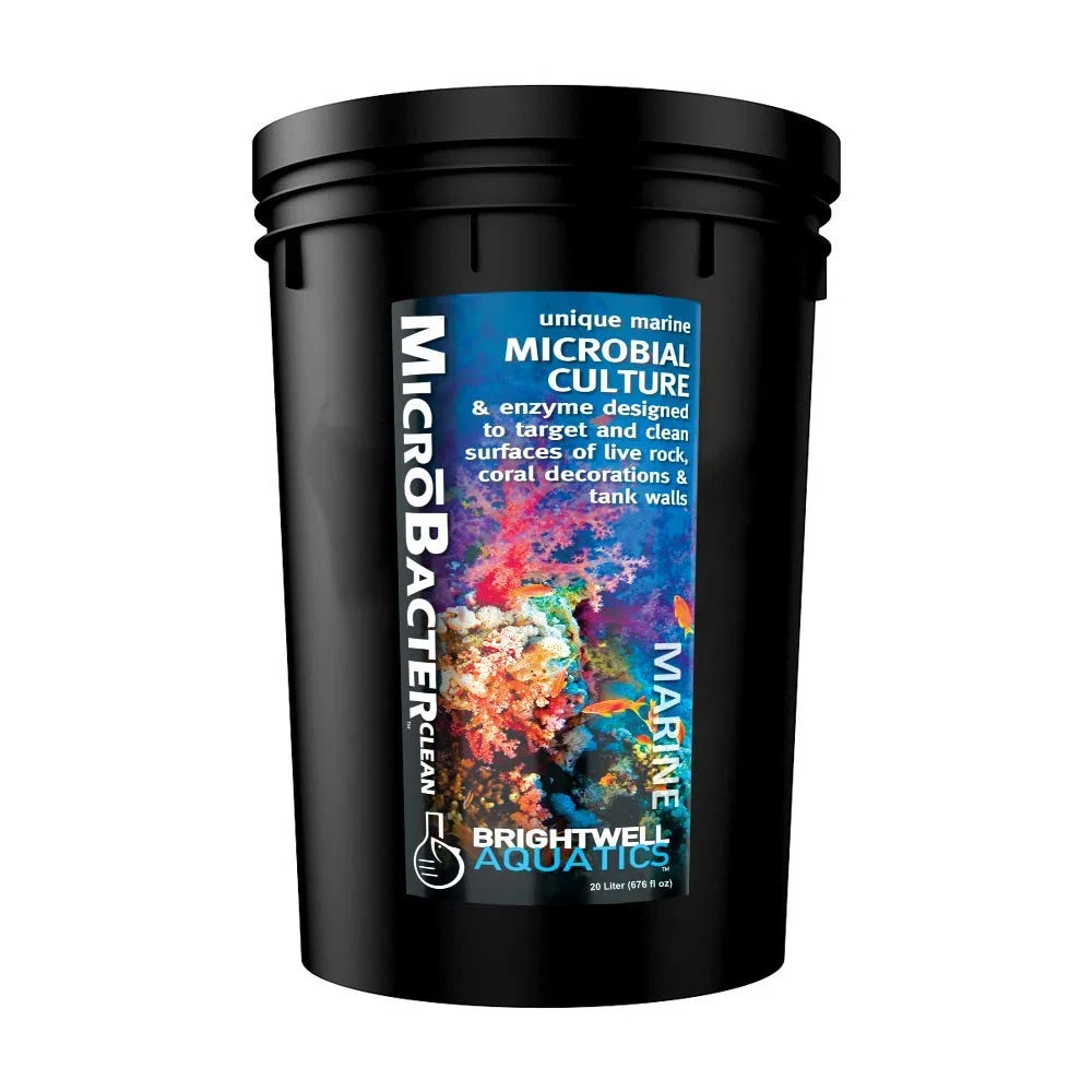 Brightwell Aquatics MicroBacter Clean Marine Aquarium-Reinigungshilfe, 20 l