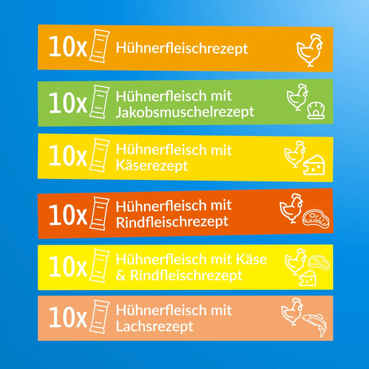 INABA Churu Premium Katzen Schleckies Einzelzutat mit Huhn, Getreidefrei, Zuckerfrei, Kalorienarm, besten Katzen Leckerlies für den Tierarzt, Keine Nebenerzeugnisse, Creamy Cat Treats 60 x 14g
