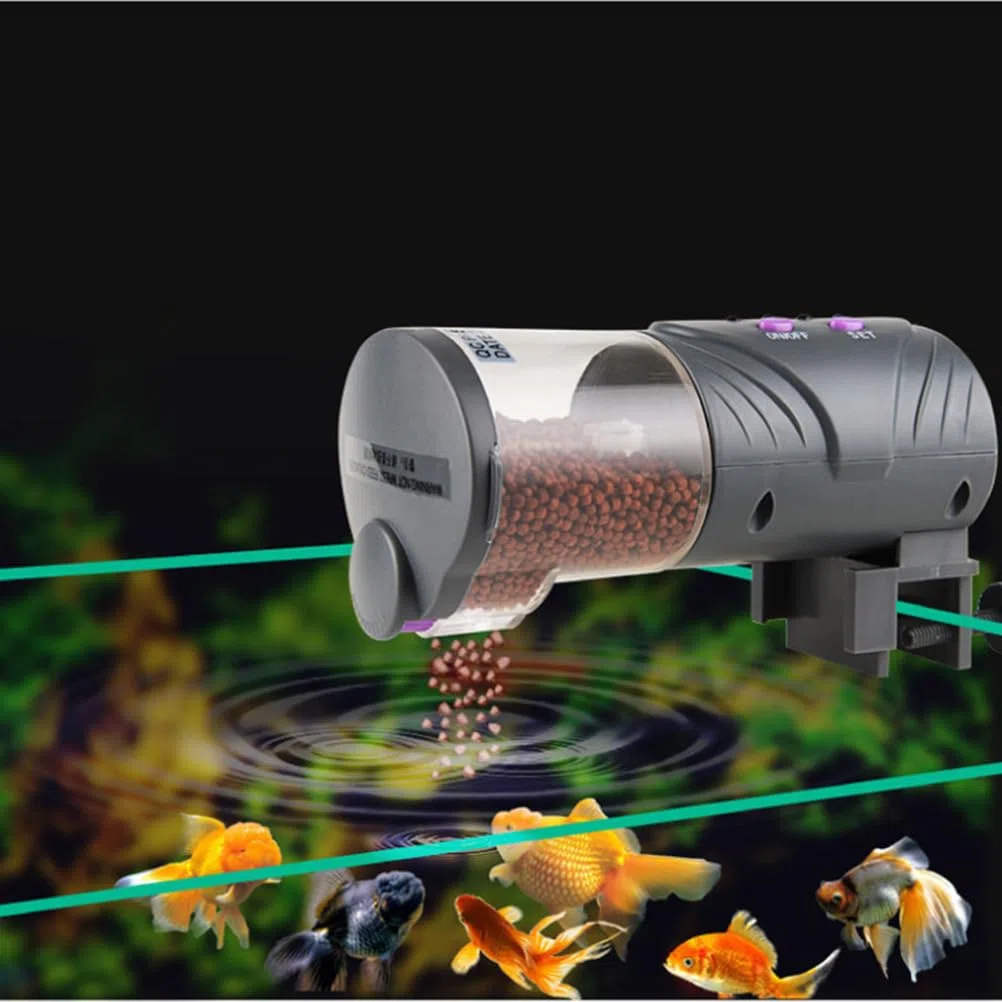 Happyyami 3St Lebensmittelspender futterautomat Aquarium fischfutter Spender Aquarium futterautomat fischfutterautomat für Wochenende automatischer Fischfutterautomat Koi Karpfen Zubringer