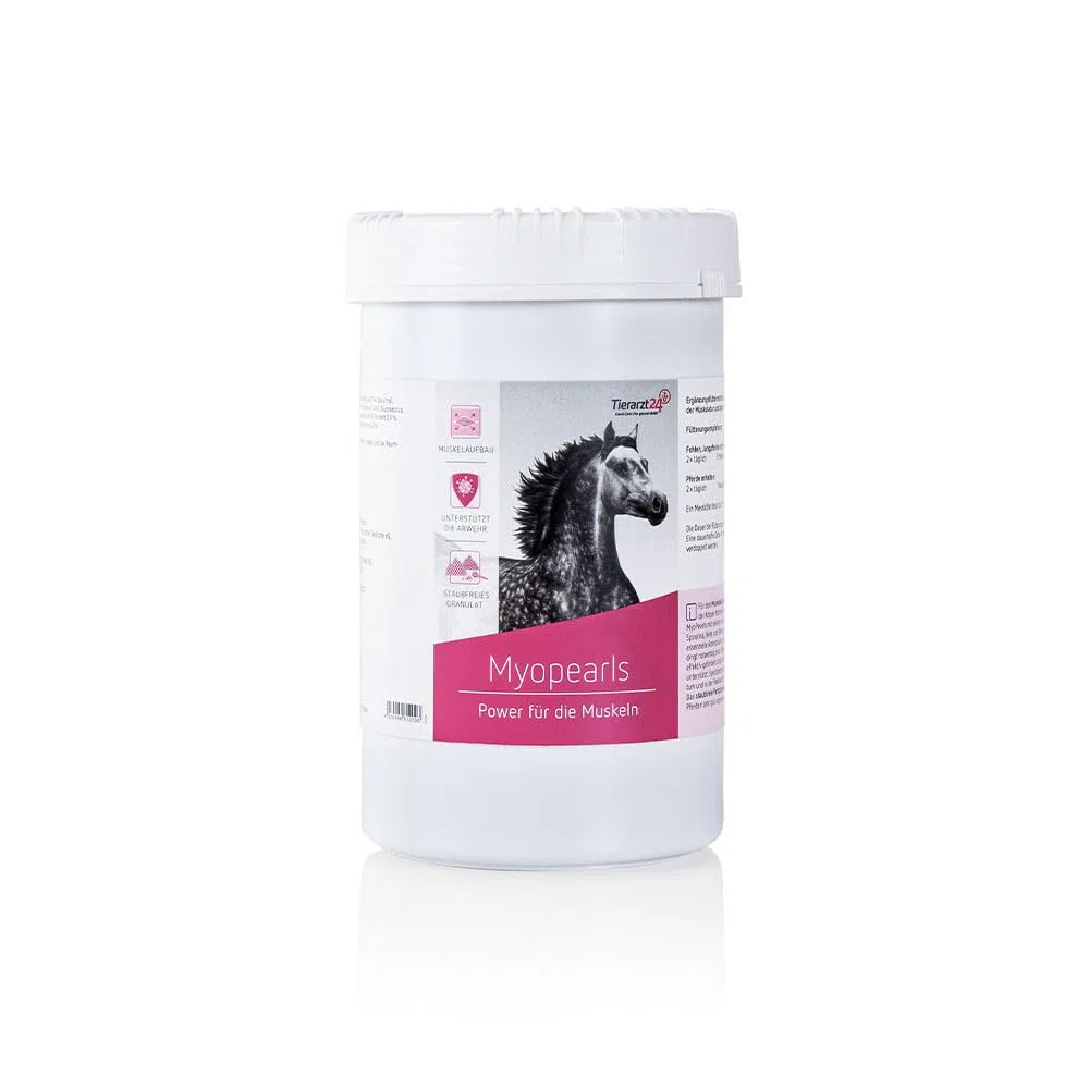 Tierarzt24 MYOPEARLS unterstützt die Muskulatur und das Immunsystem von Pferden - 1,5 kg