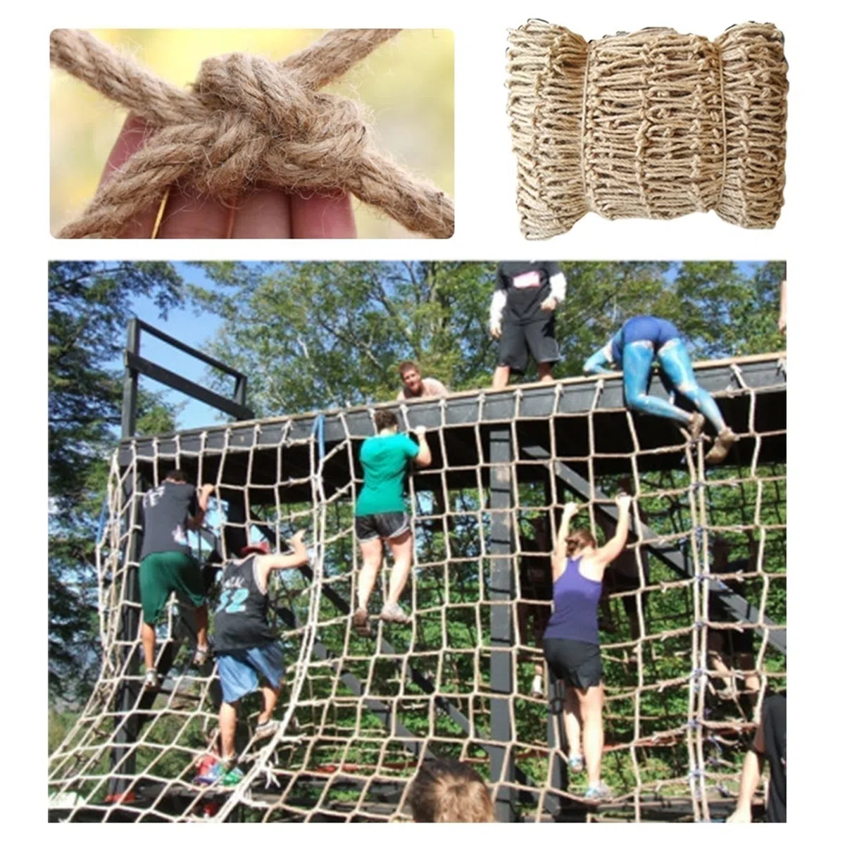 Generisch Hochleistungs-Frachtnetz für Vögel – Kletterseil-Sicherheitsnetz, strapazierfähiges Seilnetz für Spiel und Bewegung von Haustieren, anpassbares Design zur Bereicherung von Vögeln