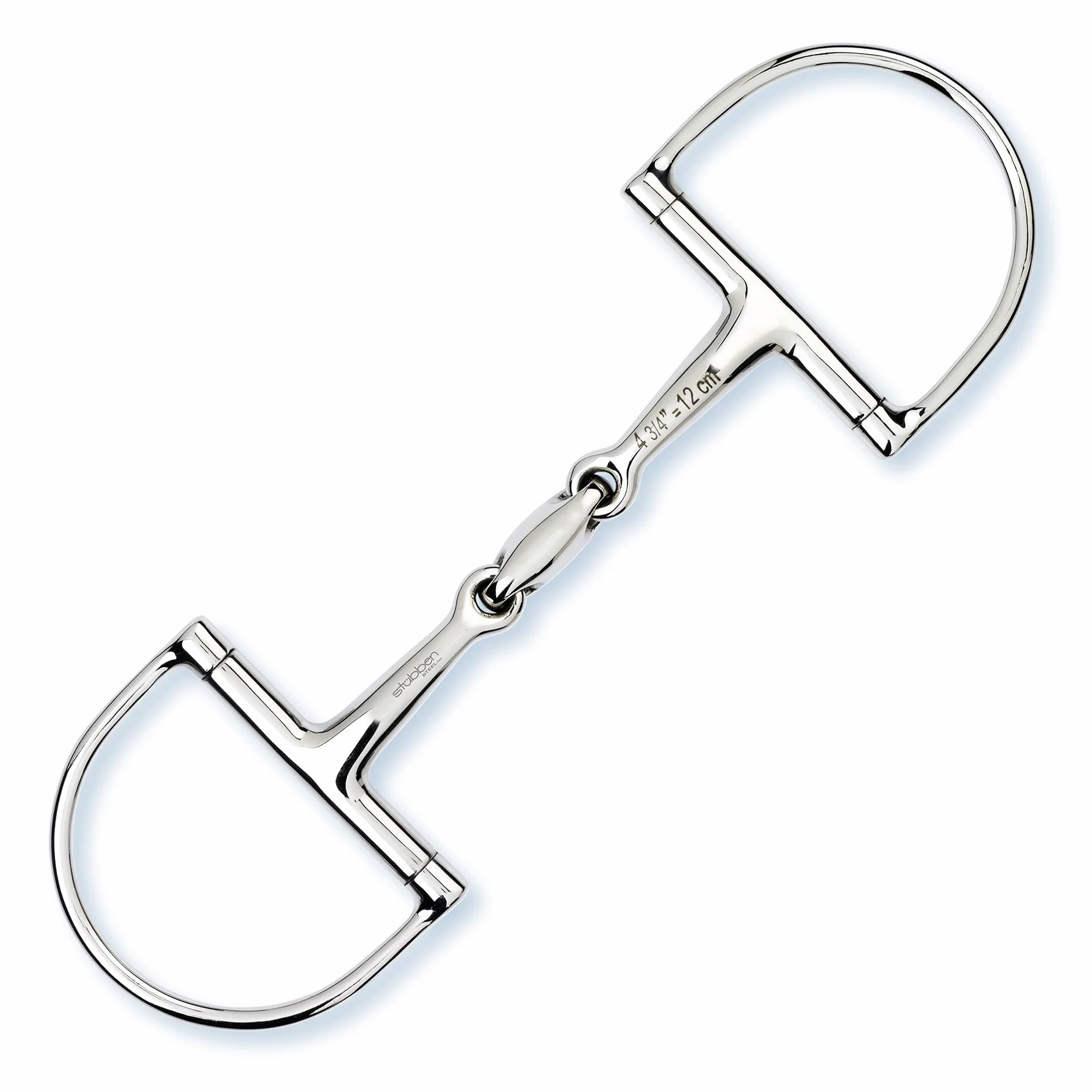 Stübben Gebiss 2251 D-Ring-Trense Easy Control doppelt gebrochen