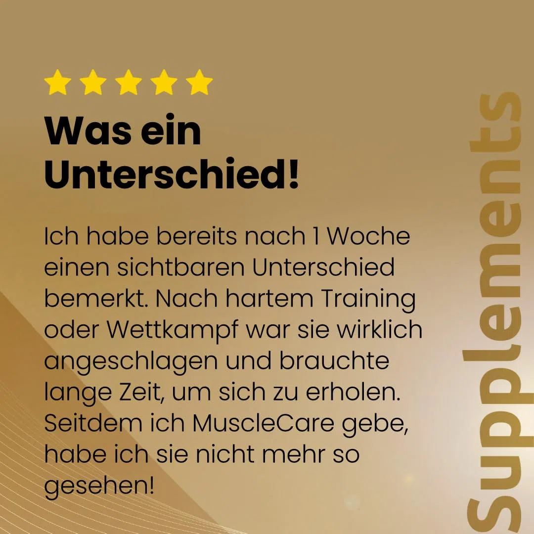 Pavo MuscleCare 3KG - Premium Muskelpflege für Pferde - Unterstützt Muskelregeneration & Reduziert Steifheit - Sportfutter, Pferdefutter
