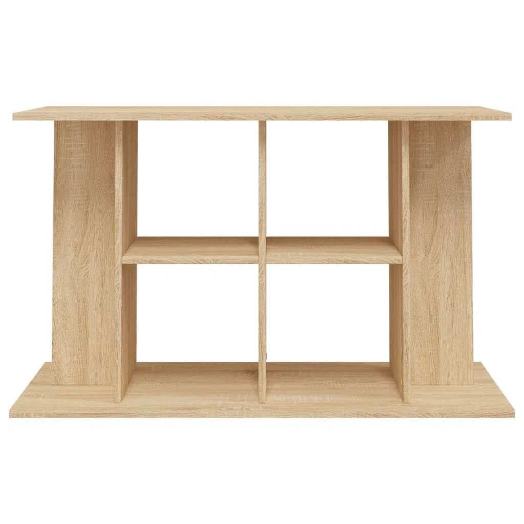 Aquarienunterschrank aus Holzwerkstoff, Sonoma Eiche Optik, stabiler Unterschrank für Aquarium, 39.4 Zoll Breite, modernes Design für Wohnzimmer