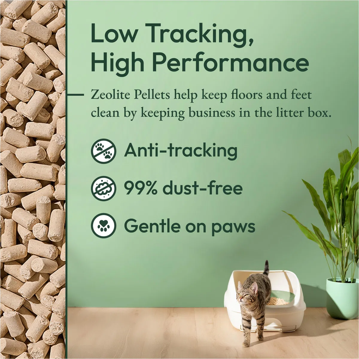 Purina Tidy Katzenstreu, nicht klumpend, verbesserte Pellets