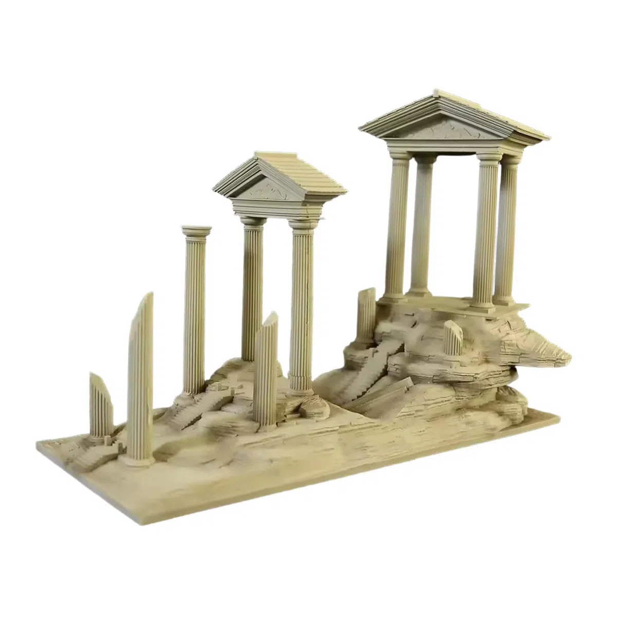 Römische Säule Dekoration Harz Römische Säule Dekor Mini Aquarium Zubehör