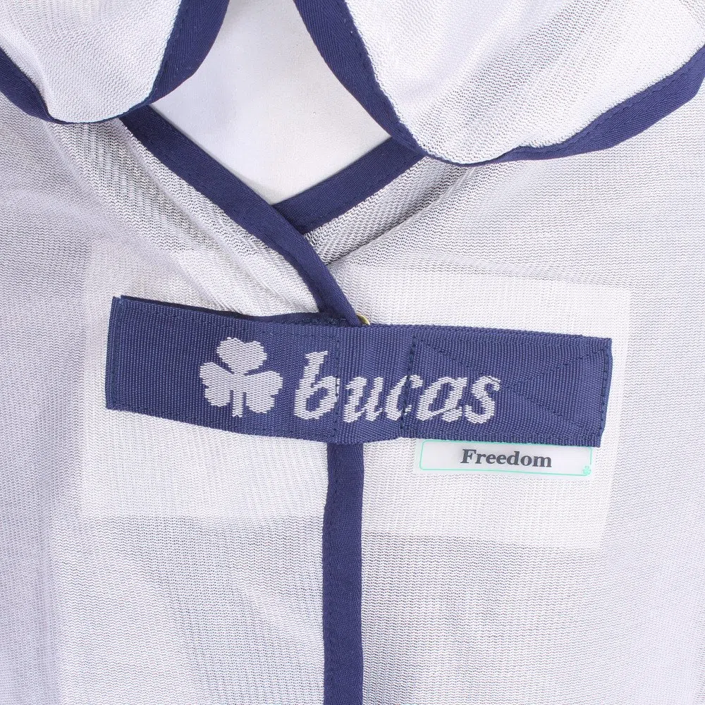 Bucas Freedom Full Neck 155 Silber Fliegendecke