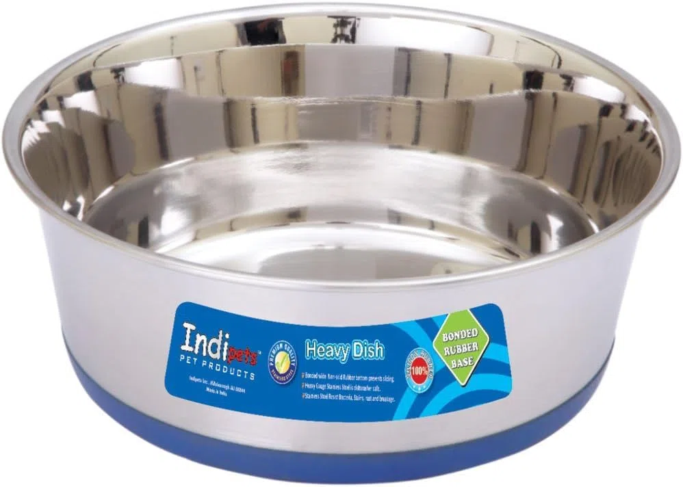 Indipets Premium Heavy Dog Bowl 3 QT