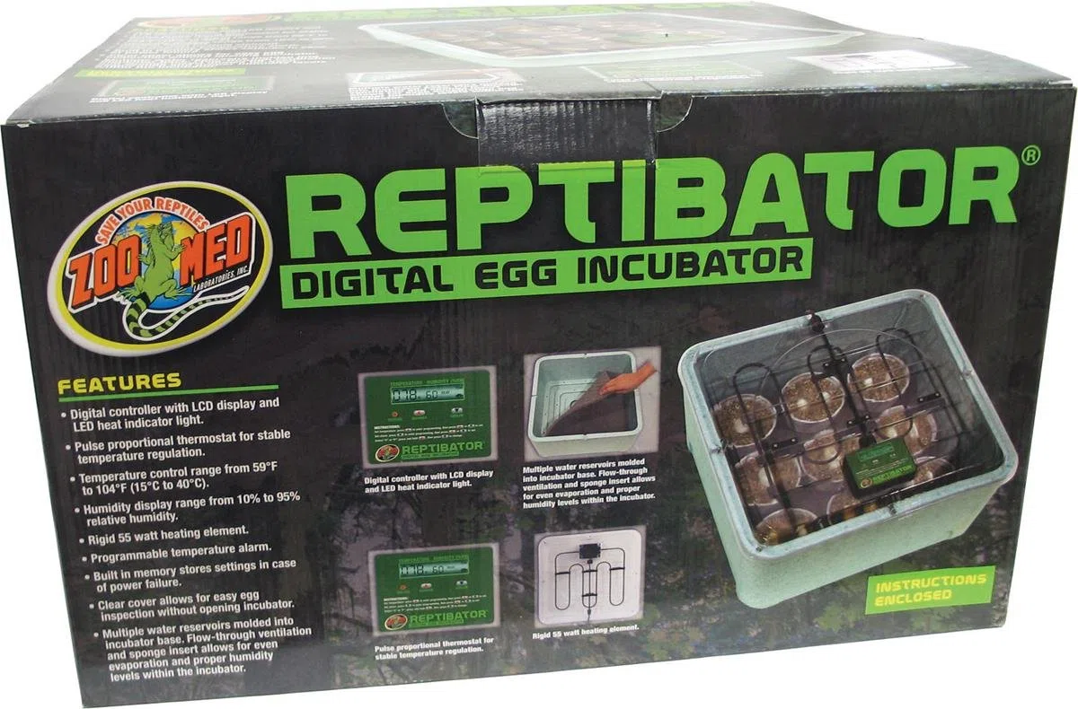Zoo Med RI-10E Reptibator, digitale Brutstation für Reptilieneier