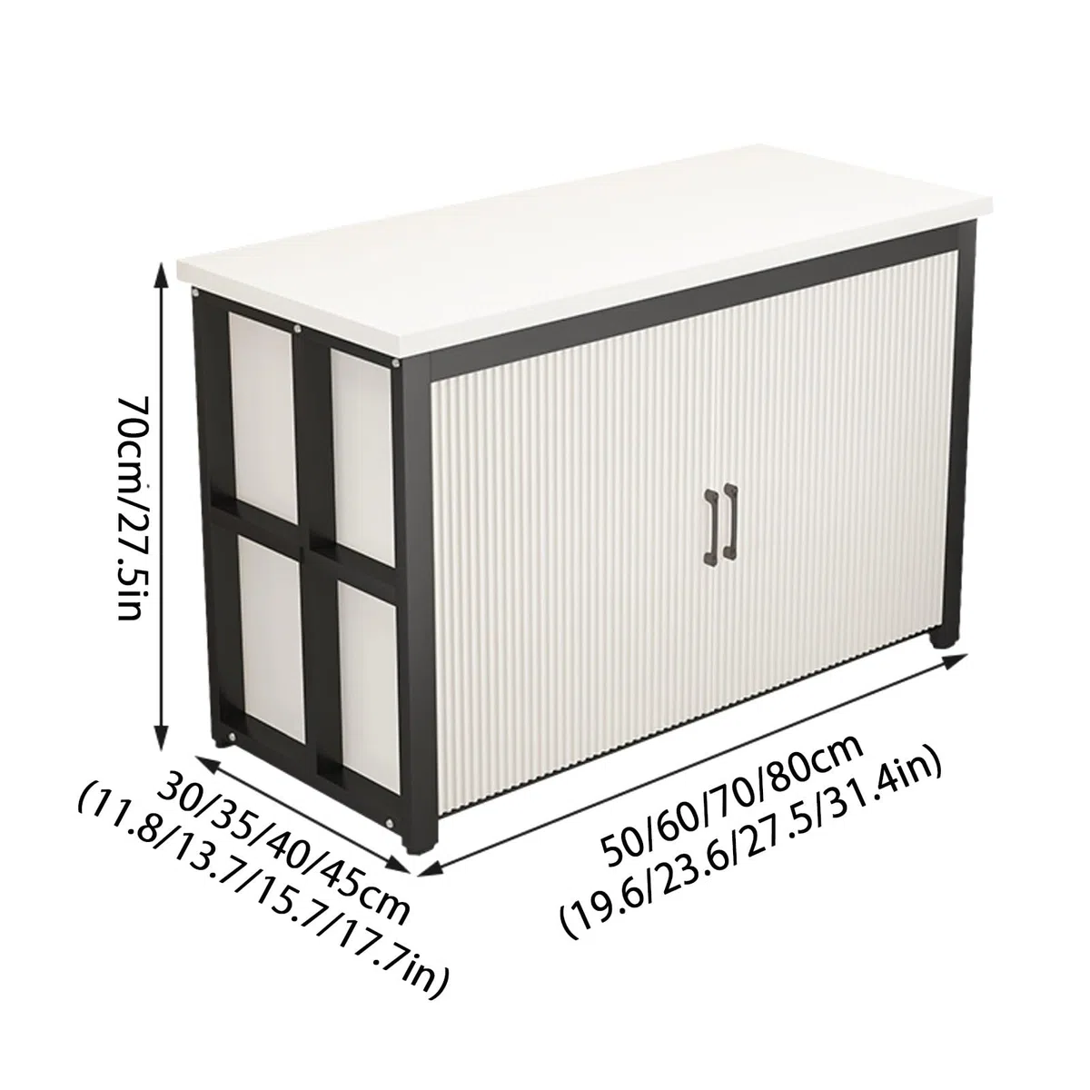 Aquarium mit Unterschrank, Aquariumständer Aquarium Unterschrank Aquarien Schrank, Hölzerne Fisch Tank Stand geeignet für Wohnzimmer Eingangsbereich(Schwarz,60x30cm/23.6x11.8in)