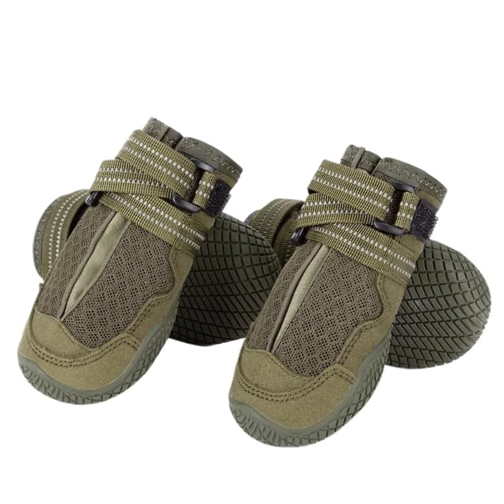 Pfotenschutz for Haustiere mit rutschfester Sohle, Pfotenschutz for den Außenbereich, Hundeschuhe, Anti-Schmutz-Schuhe for Hunde, rutschfeste Outdoor-Schuhe, Hundesportstiefel, ideal for Laufen, Spazi