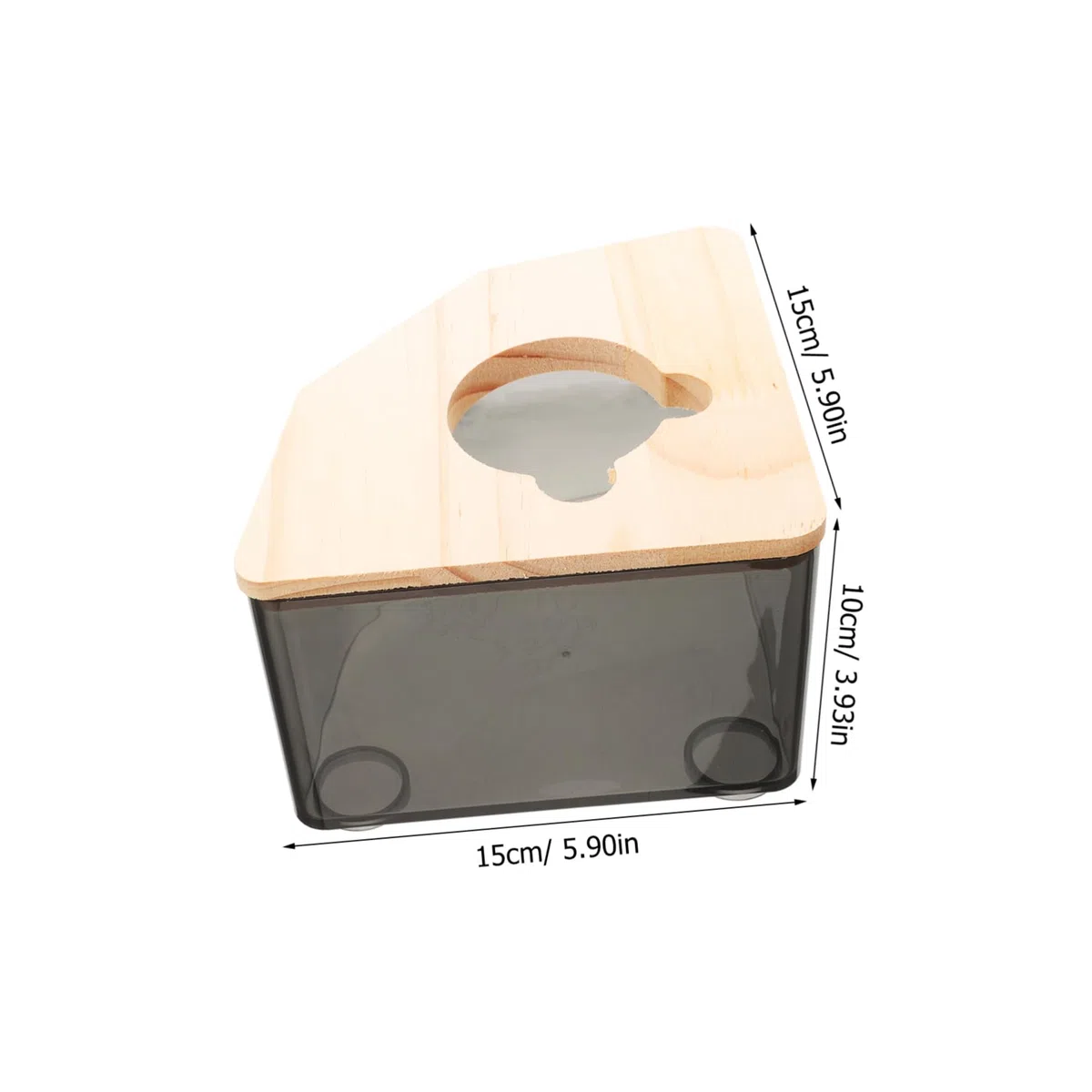 BESPORTBLE 5stücke Hamster Sandbad Box Transparente Badebox Für Hamster Chinchillas Und Kleine Tiere Multifunktionale Toiletten Und Badewanne Leicht Zu Reinigen Praktisches Zubehör Für