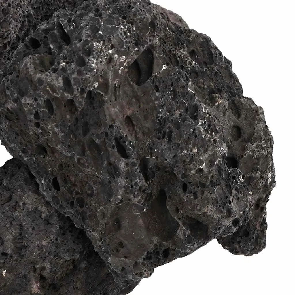 Lavagranulat 10 kg Schwarz 10-30 cm, natürlicher biologischer Filter für Aquarium, verbessert Wasserqualität und Sauerstoffgehalt, geeignet für Süß- und Salzwasser sowie Gärten