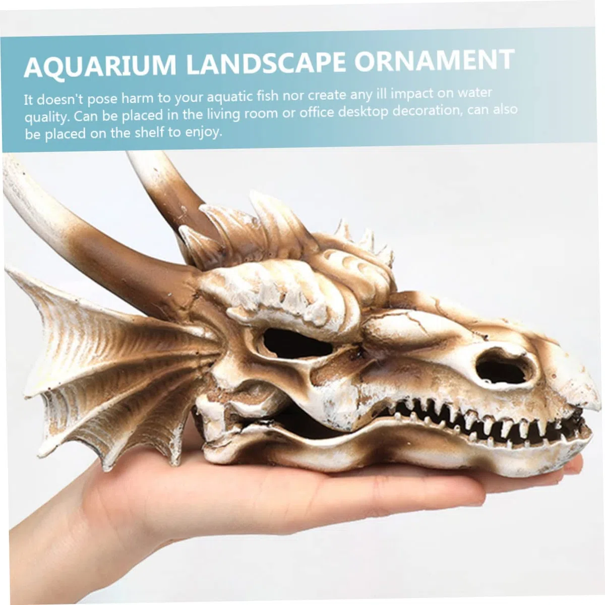 Sosoport 2St Fischversteck unter Wasser Reptilien-Wärmelampe Dekorationen für Aquarienzubehör tischdeko esstisch fischteller Aquariendekoration Garnelen-Dinosaurier-Unterschlupf Harz