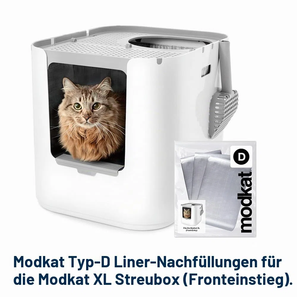 Modkat XL Front-Entry Katzentoilettenauskleidung (Type D) - 3 Pack