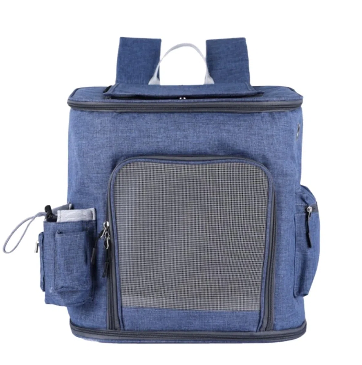 Katzenrucksack Hunderucksack Reise Haustier Rucksack Outdoor Tragen Katze Tasche Rucksack Träger Für Katzen Hunde Haustiere Kaninchen Katzen Transport Tasche(Blue,35 * 28 * 40cm)