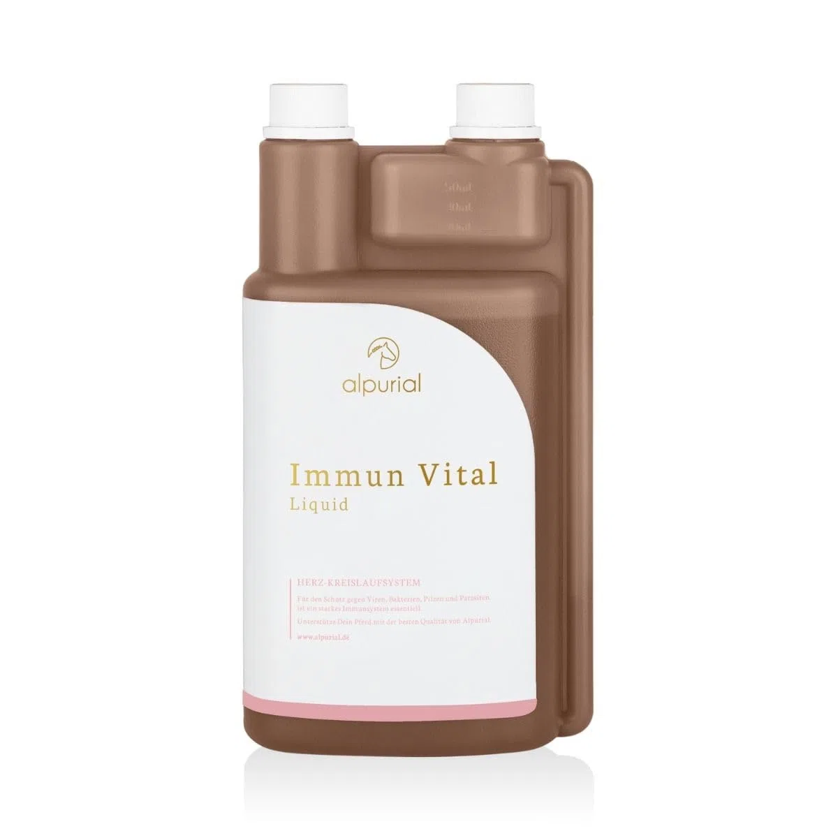 Immun Vital – Ergänzungsfuttermittel für Pferde – mit Zink, Hagebutte & Echinacea – zur Fütterung bei fütterungsbedingtem Bedarf für Immunsystem & Abwehrkräfte – vom Tierarzt entwickelt