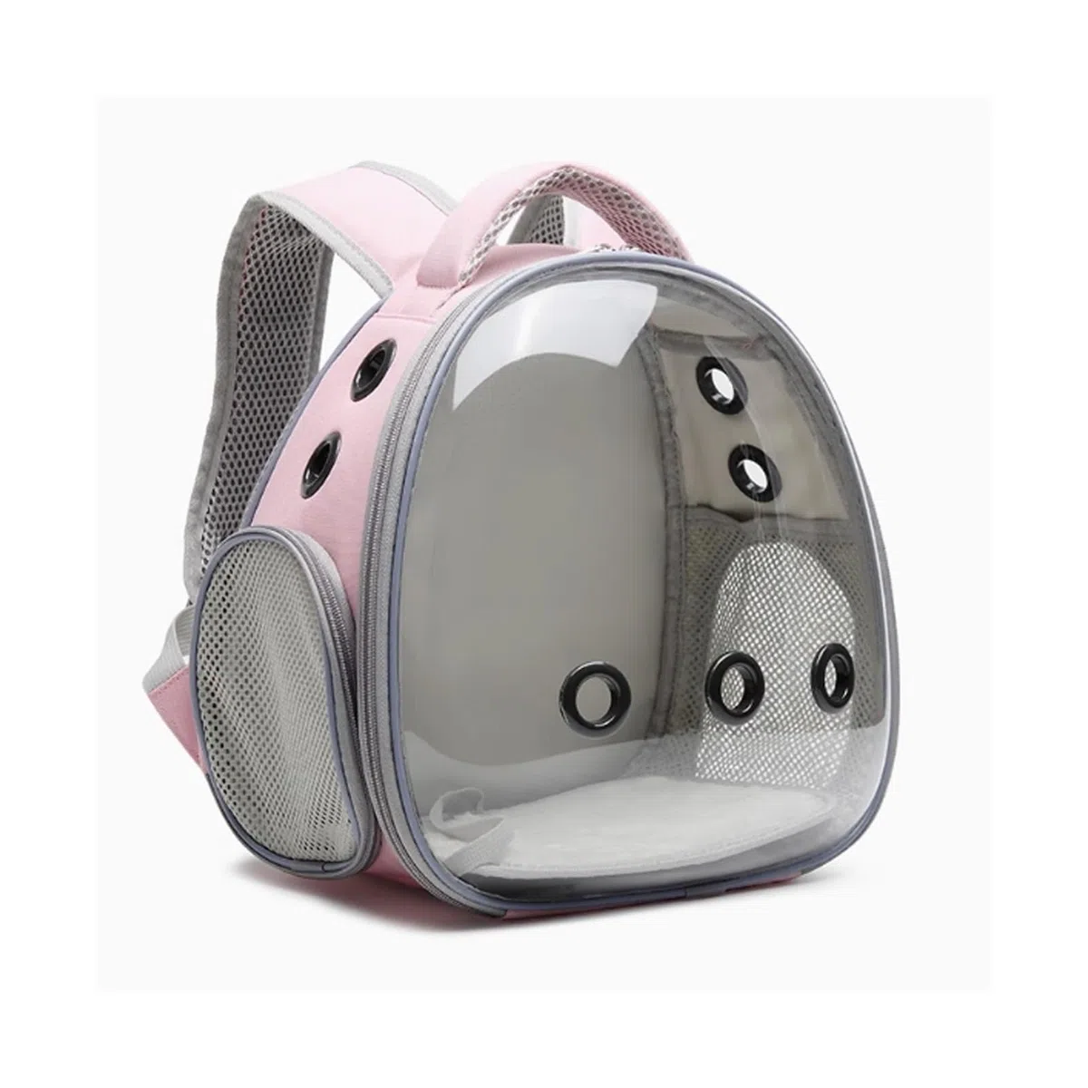 Rucksack für Papageien, Vogelkäfig, doppelte Schulter, transparent, Outdoor-Tasche, atmungsaktives Design für bequemen Papageientransport