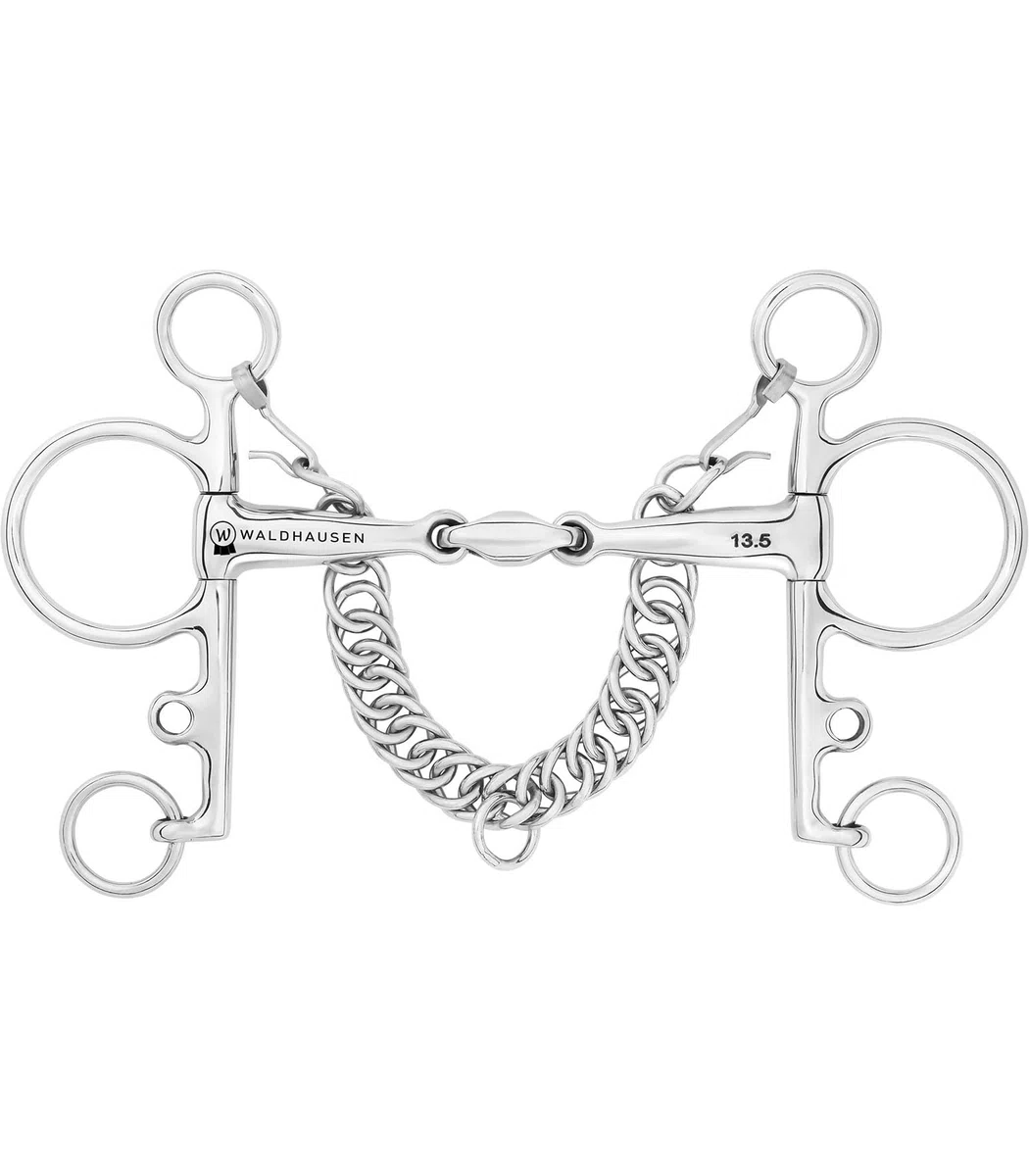 WALDHAUSEN Pelham doppelt gebr EST S:16mm B:13,5cm