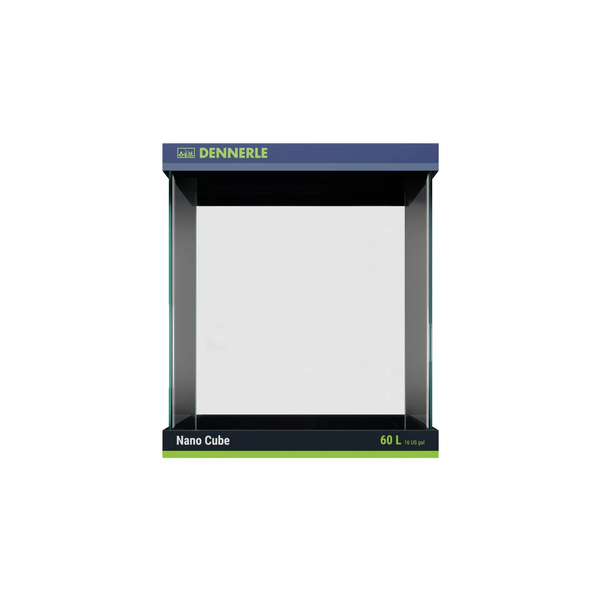 Dennerle Nano Cube 60 Liter 38x38x43 cm Mini-Aquarium abgerundete Ecken