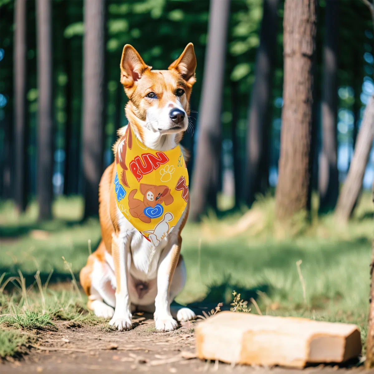 Hundehalstücher, groß, 84 cm, für extra große Hunde, Mädchen, Jungen, mit Pfotenabdruck, Dreieck-Lätzchen, Kopftuch, Schal, Webkante, Nähkante, Fellpflege, Kostüm, 200 Stück