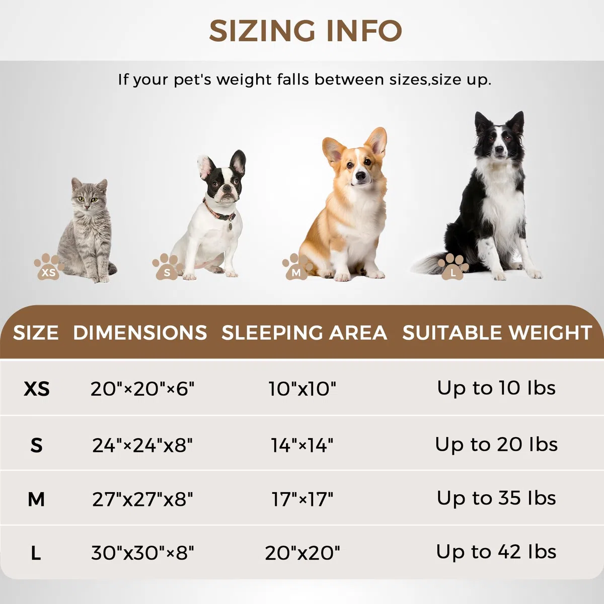 Beruhigendes Hundebett und Katzenbett für Indoor-Katzen, mittelgroß, waschbar, rutschfest, Anti-Angst, Donut-Hundebett für kleine Hunde und Katzen, flauschiges Plüsch, gemütlich, rund, 61 cm