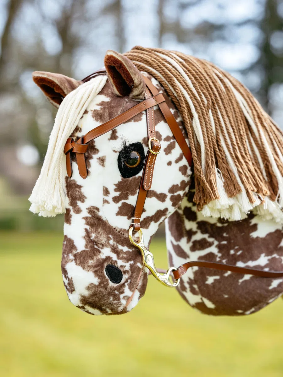 LeMieux Hobby Horse Spielzeug Westernzaum Tan