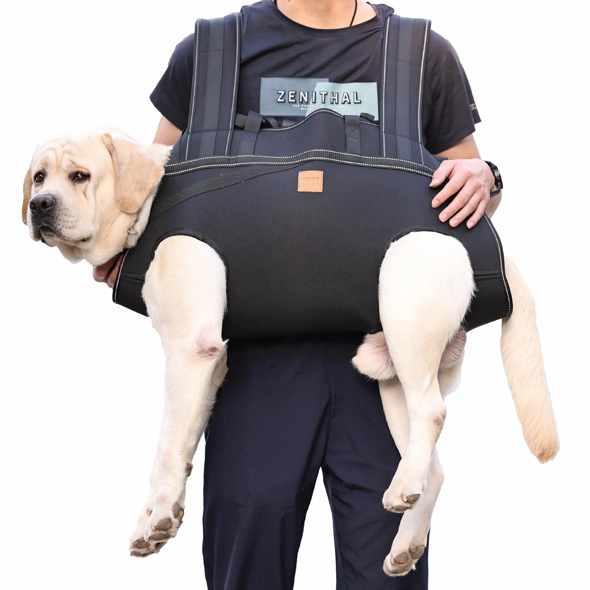 Große Hundetragetasche, Hunderucksack, Haustierbeinstütze, Hundegeschirr, Tragetasche für ältere Hunde, Gelenkverletzungen, Arthritis, Treppenauf- und hinunter, Lähmung, XXL für 22,7–29,9 kg