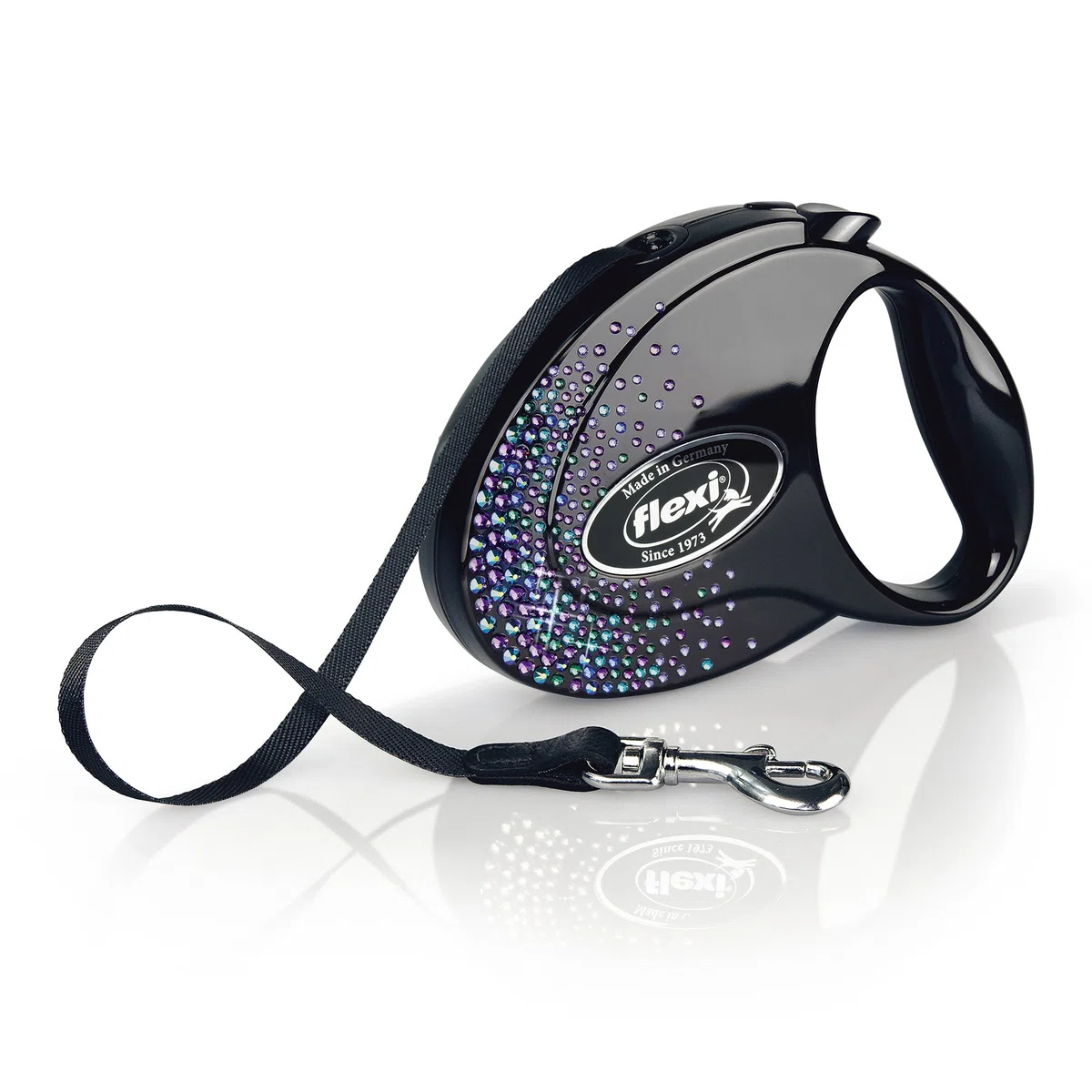 flexi glamouröse Hundeleine, Splash Mystic, Größe M, 5m, Multi, small