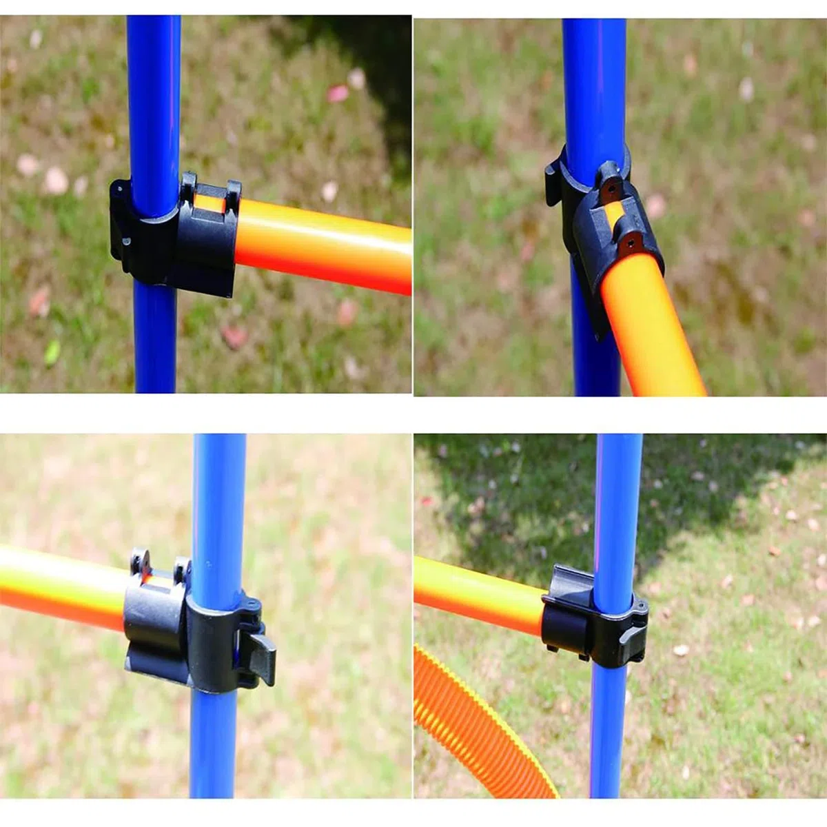 Agility-Ausrüstung für Hunde, 28-teiliges Trainings-Starter-Set für Hinterhofspiele mit Springen, Hochsprüngen, Slalomstangen, Tragetasche, bauen Sie gegenseitiges Vertrauen auf Haustier-Outdoor-Kurse