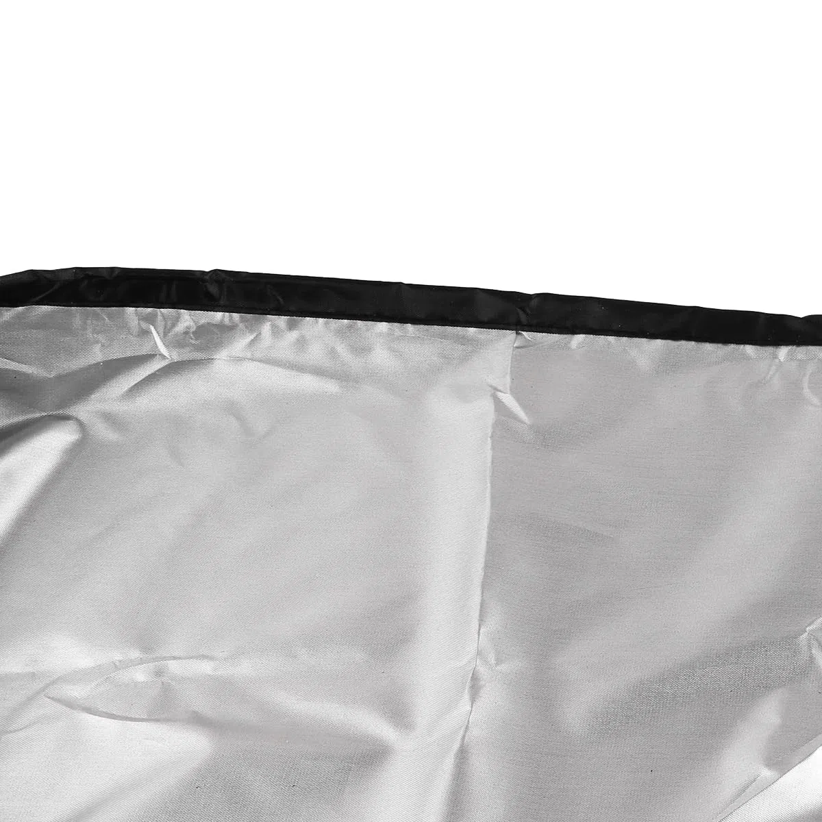 Dreieckige Stallabdeckung 210D Thermo 180x52x86cm Schwarz