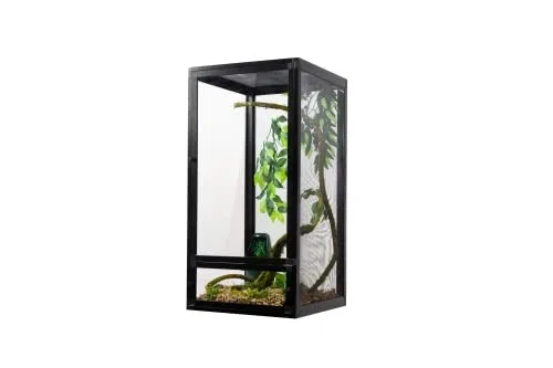REPTI ZOO Deluxe Gaze -Terrarium 40,6x40,6x76,2cm - faltbar (PAC404076)