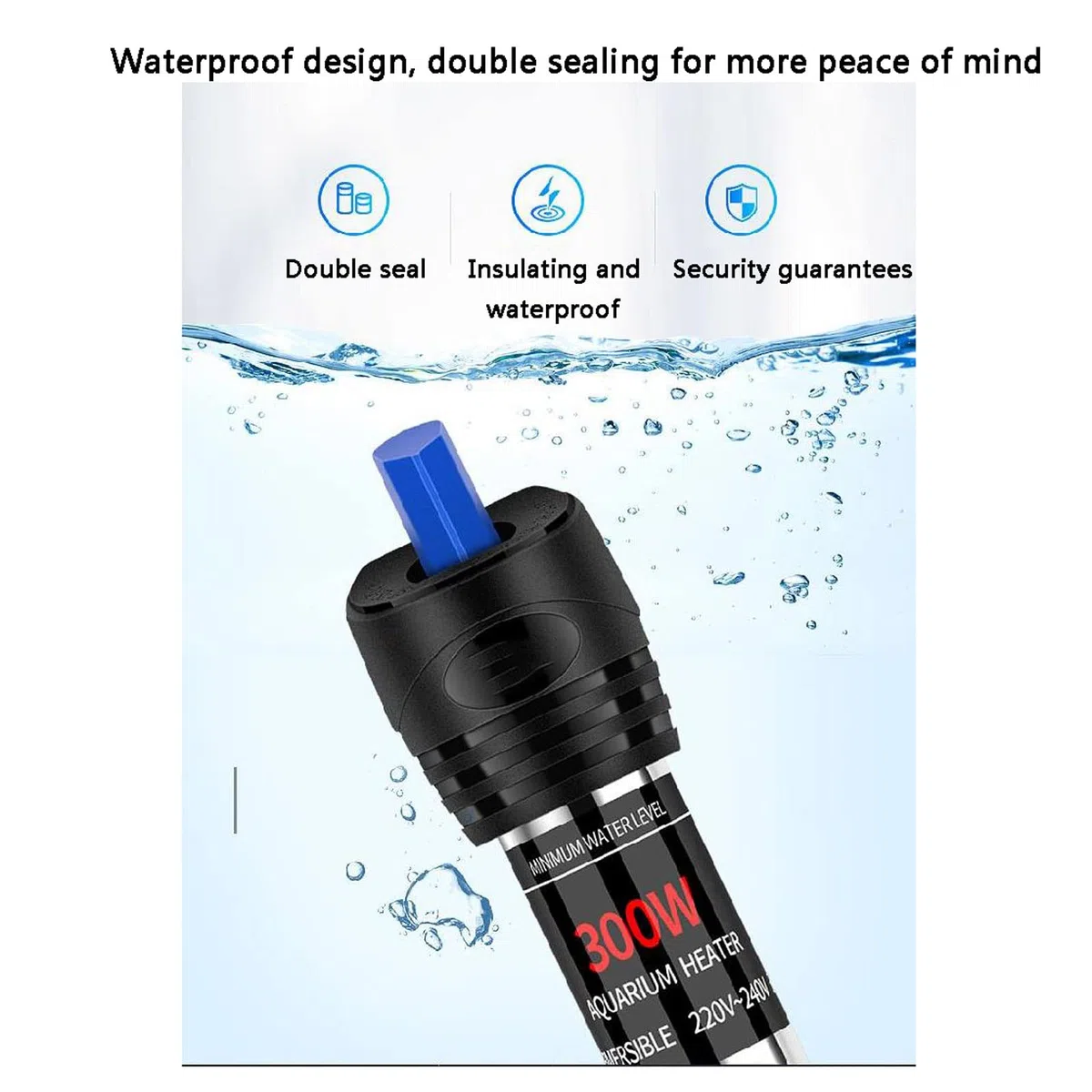 Heizstab Aquarium Heizstab Hochleistungs-Heizstab Aquarium-Heizung, 100 W (100 W)