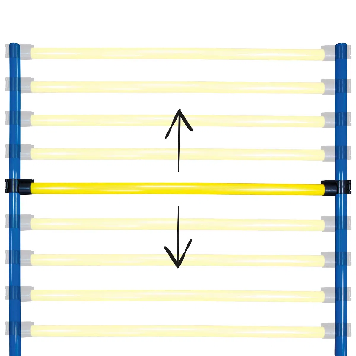 Schecker Dog Agility Set groß für Hunde mit Startfeld, Slalomstangen, Hürden, Tunnel und Tasche