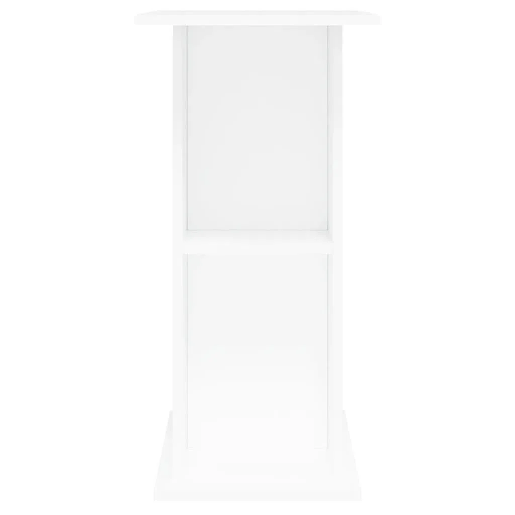 ZEYUAN Aquariumständer Weiß 36x75x72,5 cm Holzwerkstoff, Aquarium Unterschrank, Aquarium Schrank, Aquariumschrank, Aquarium Tisch, Aquarium Stands