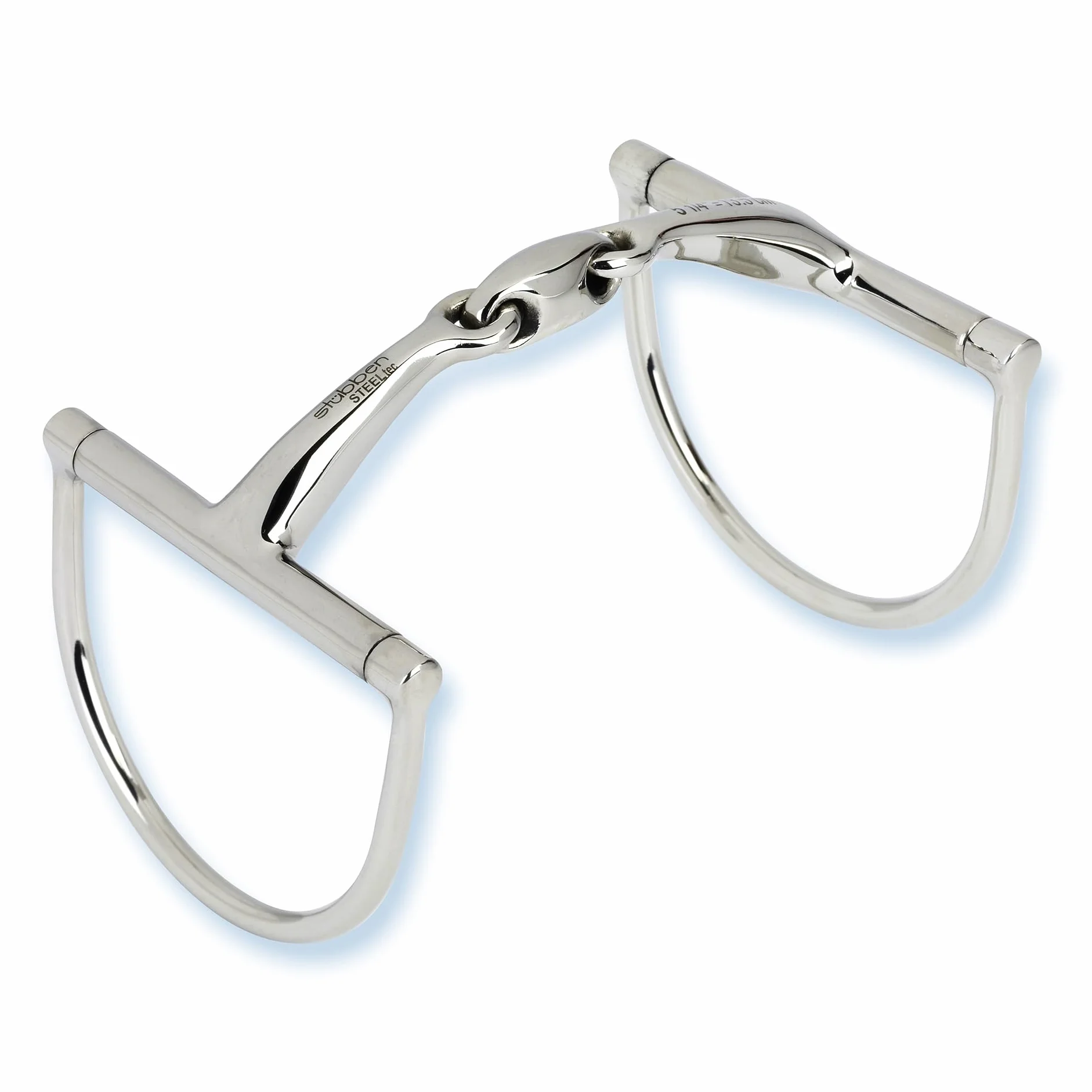 Stübben Gebiss 2251 D-Ring-Trense Easy Control doppelt gebrochen