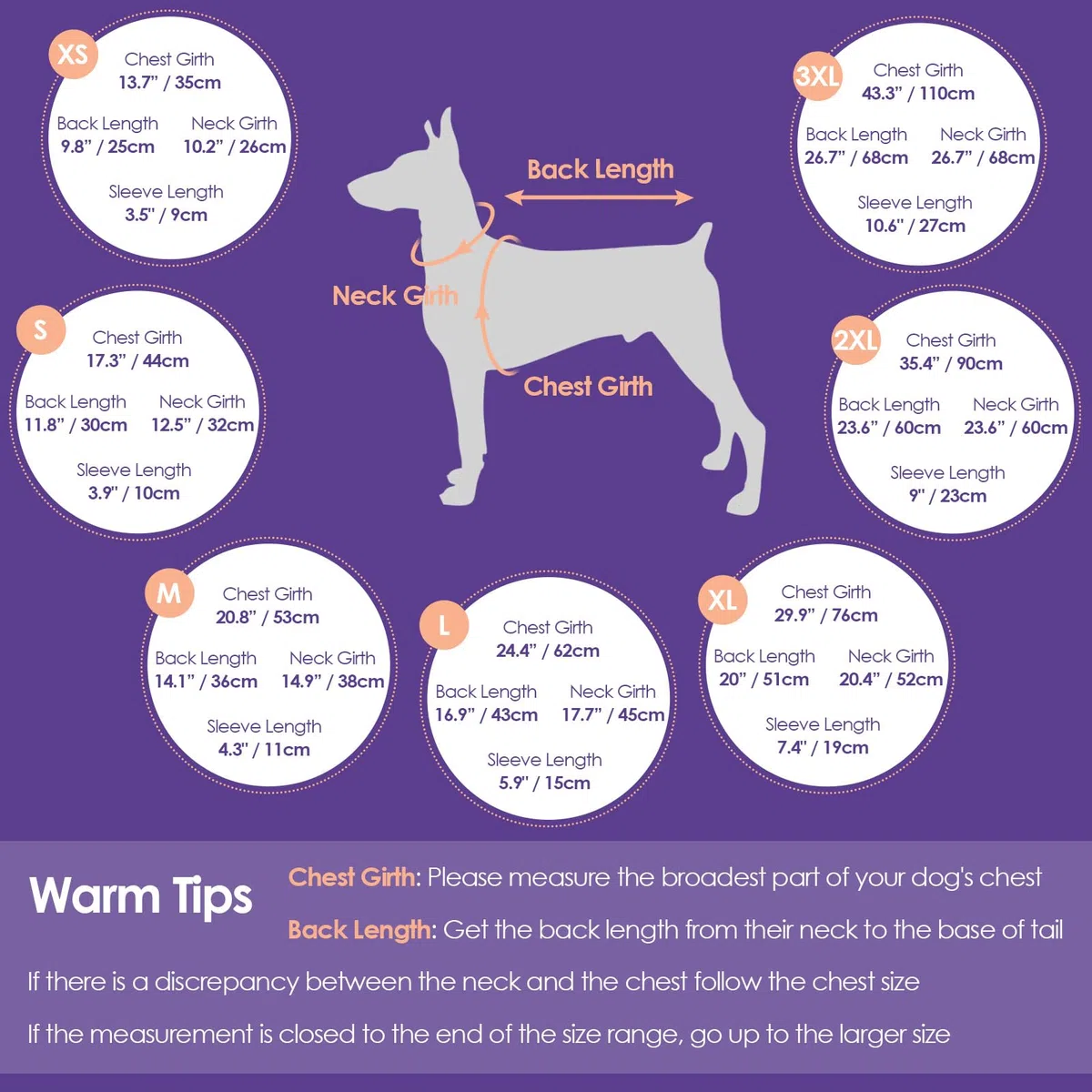 SUNFURA Hundejacke Ganzkörperjacke Warme Fleecejacke Für Große Hunde Wintermäntel Rollkragen Mit Reflektierendem Geschirr Schneeanzug Hundejacken