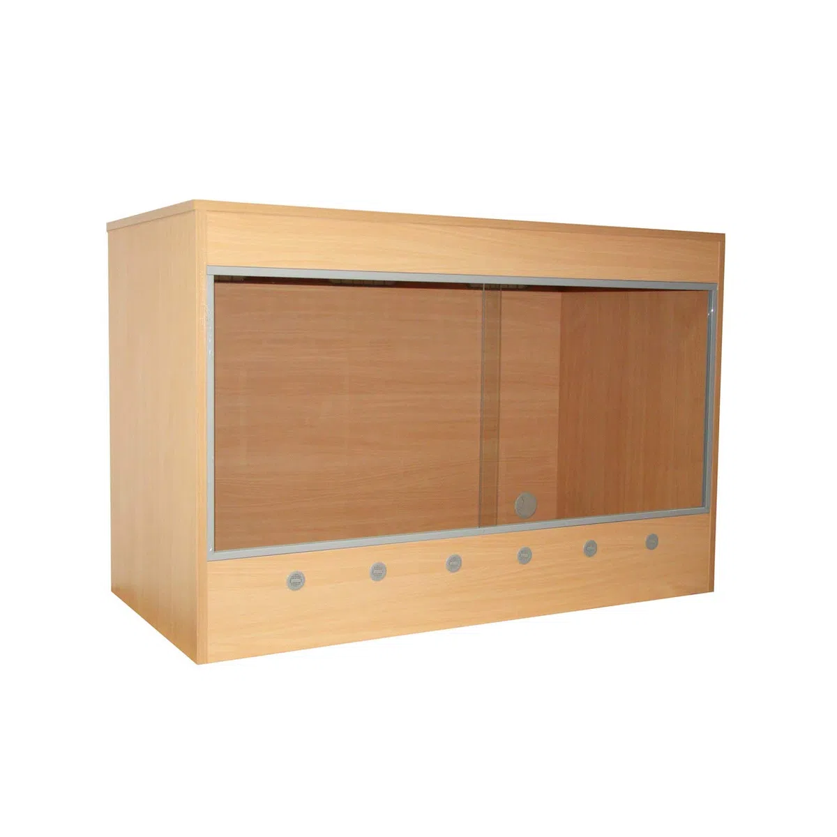 Lucky Reptile Furni-Tarrium, Farbe:Buche, Größe:80cm x 50cm x 50cm