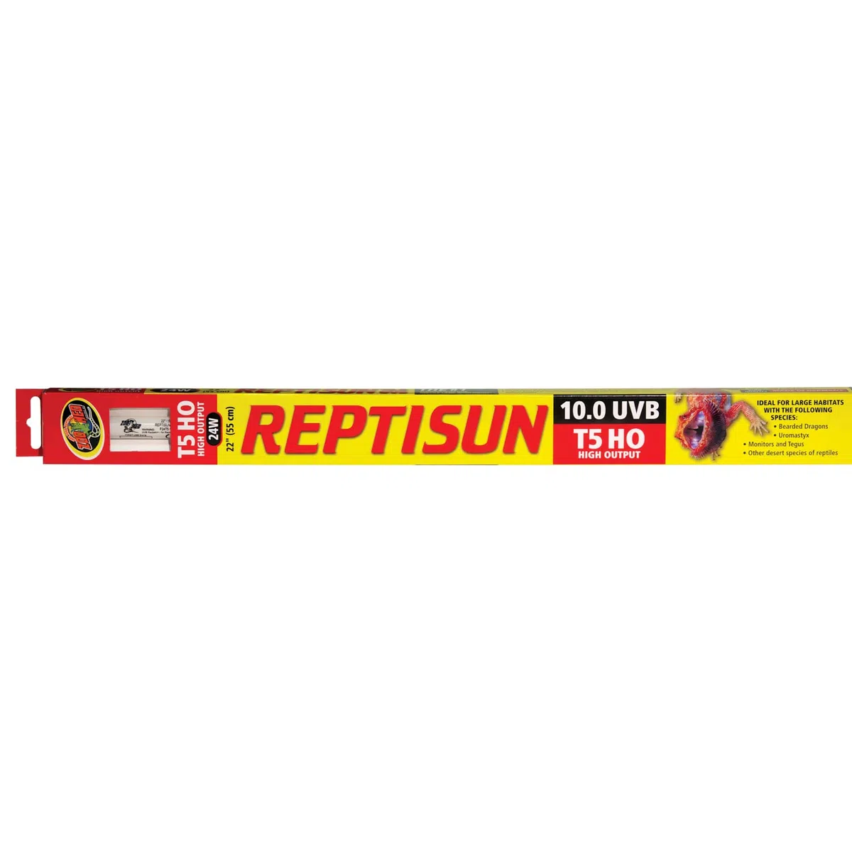 Zoo Med OS5-24e Repti Sun 10.0 T5 UVB Lampe für Reptilien, 24 W