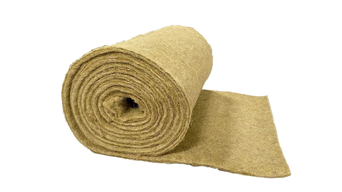 Nagerteppich 100% Hanf, Meterware, 1 m x 15 m x ca. 1 cm dick, Nagermatte, Hanfmatte für Kaninchen,Meerschweinchen, Nager,Hemp mat