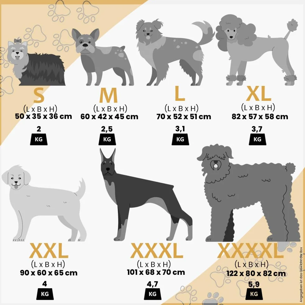Faltbare Hundebox XXXXL- 122 x 80 x 82 cm Transporttasche Transportbox Auto Katze Hunde Kaninchen Dunkelgrau Große Kleine Box Bag Klein Auto Tasche Transport Petigi