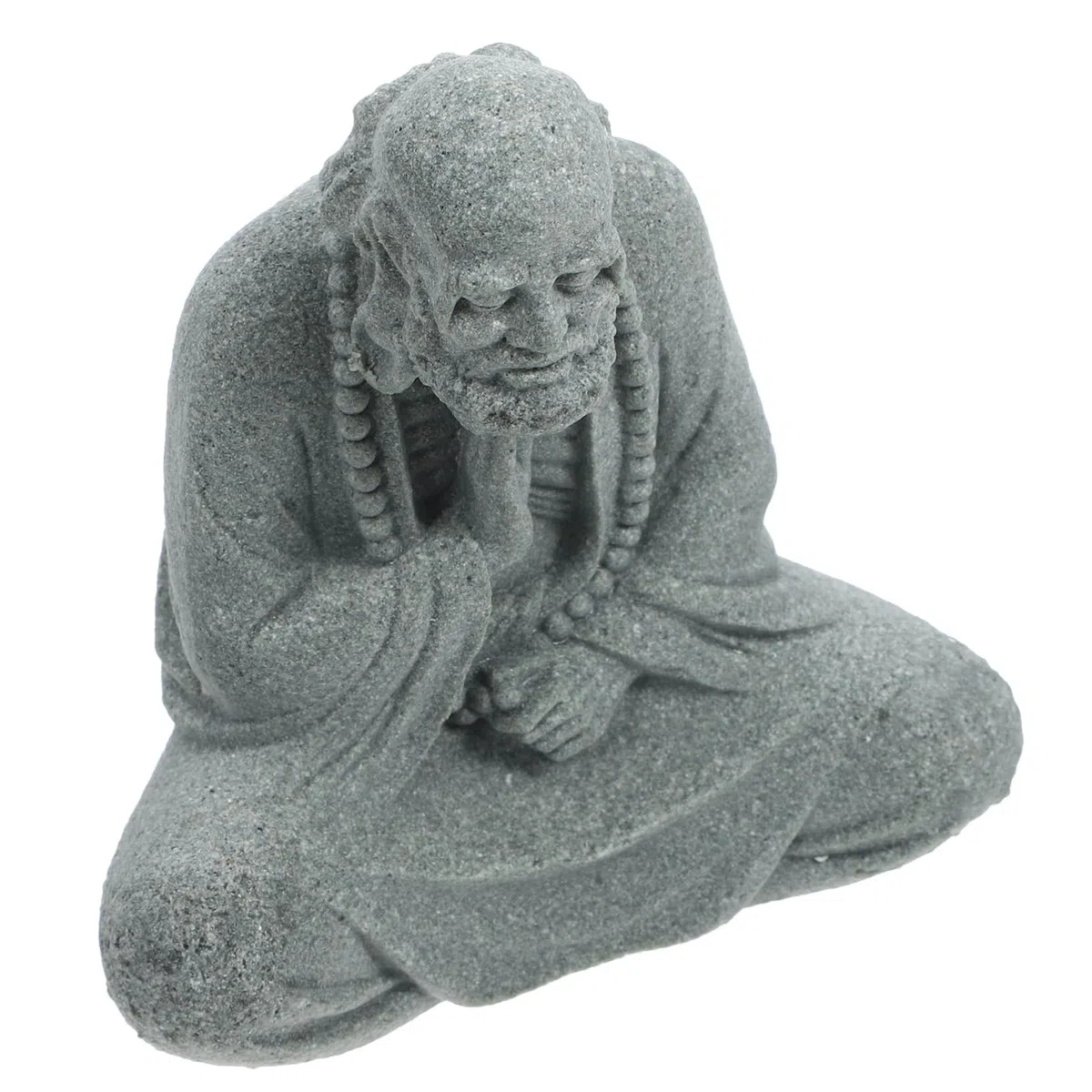 BESPORTBLE 5st Buddha-Statue-Ornament Garten-Buddha-skulptur Aquarium Buddha-Statue Buddha- Buddha-Figur Aquarium-Buddha-Statue Mini-Buddha-Statue Zuhause Buddha-skulptur Harz