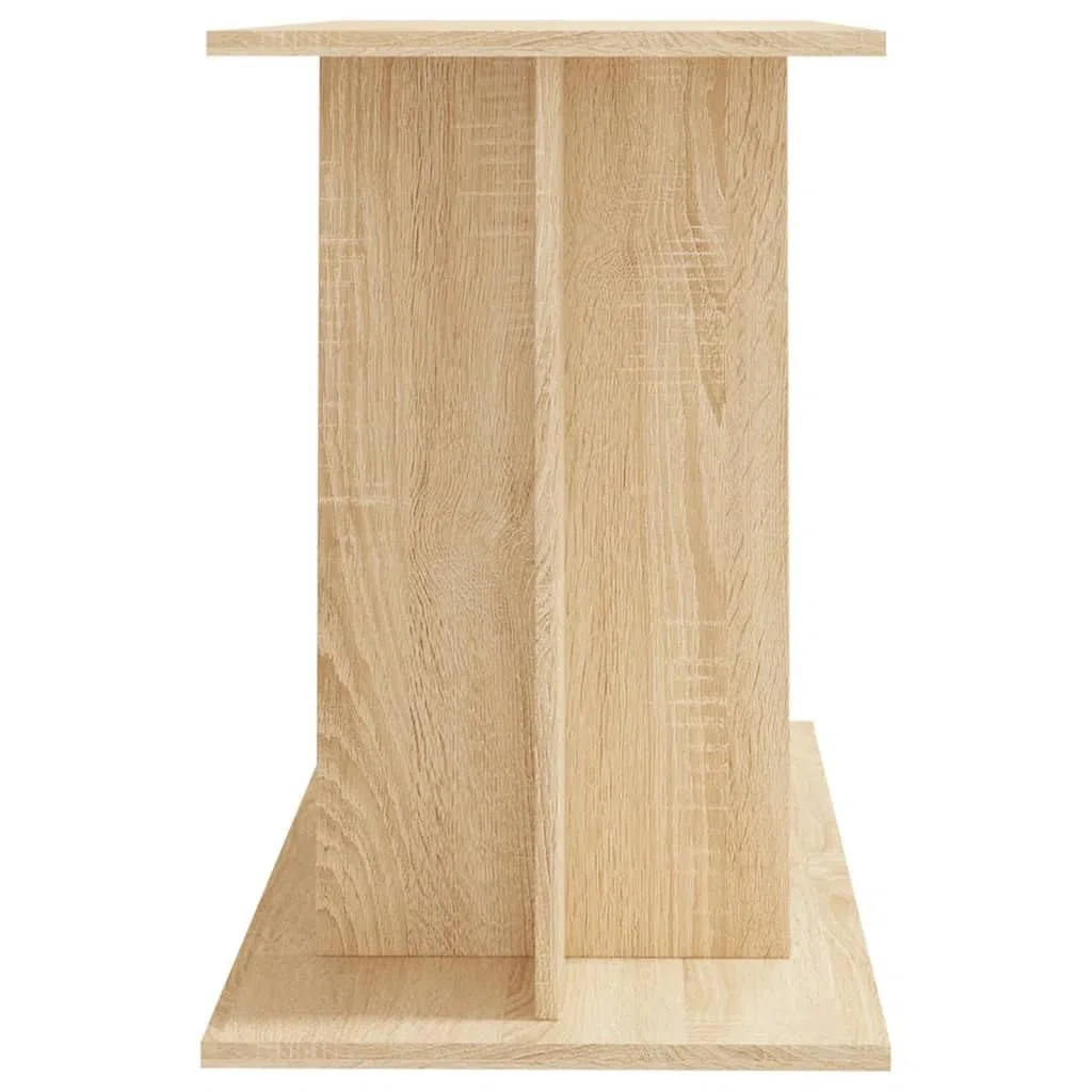 Aquarienunterschrank aus Holzwerkstoff, Sonoma Eiche Optik, stabiler Unterschrank für Aquarium, 39.4 Zoll Breite, modernes Design für Wohnzimmer