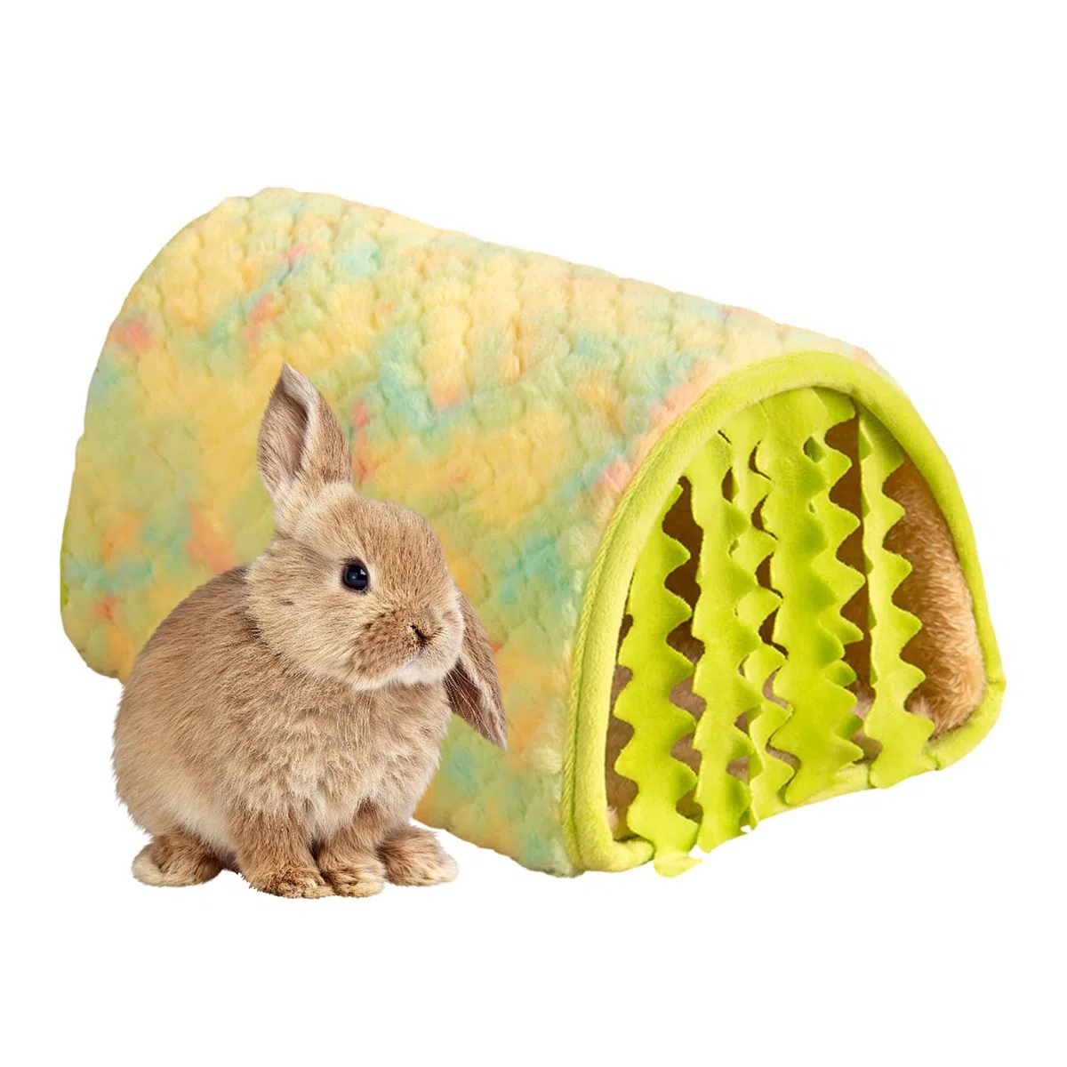 Kleintierschlafplatz Weiches Kuschelnest für Kleintiere | Plüschnest Für Haustiere Und Kleintiere Für Meerschweinchen Frettchen Maus Hamster Igel Chinchilla