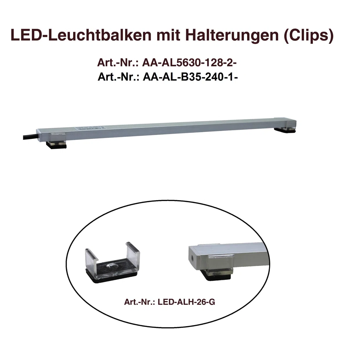 Meerwasser Aquarium LED-Licht 170 cm, 4 Leisten: 2X Tageslicht + 2X Blau